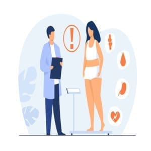 Fat patient visiting doctor - Pacifica Center For Plastic Surgery Fat patient visiting doctor